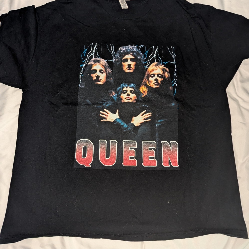 Queen Gildan Men's XXL Graphic Print‎ Short Sleeve T-Shirt